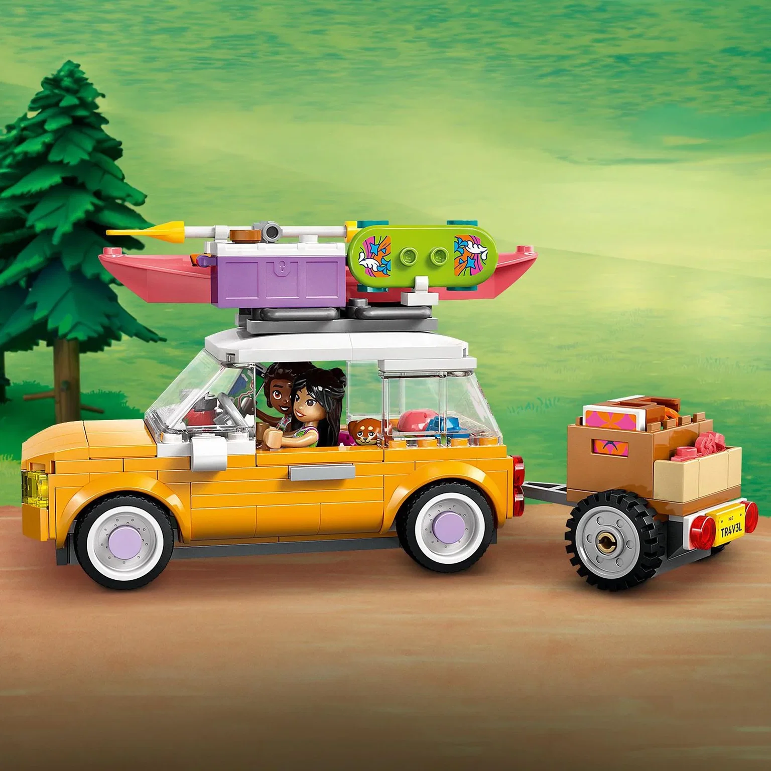 Konstruktorius LEGO Friends Friendship Road-Trip Travel Car - 5