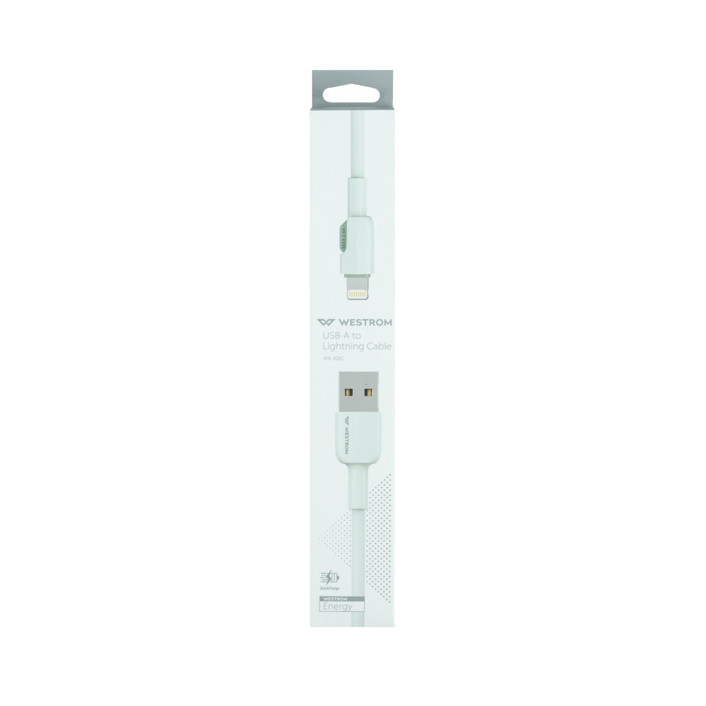 USB laidas WESTROM WR-306C, 2 spalvų-0