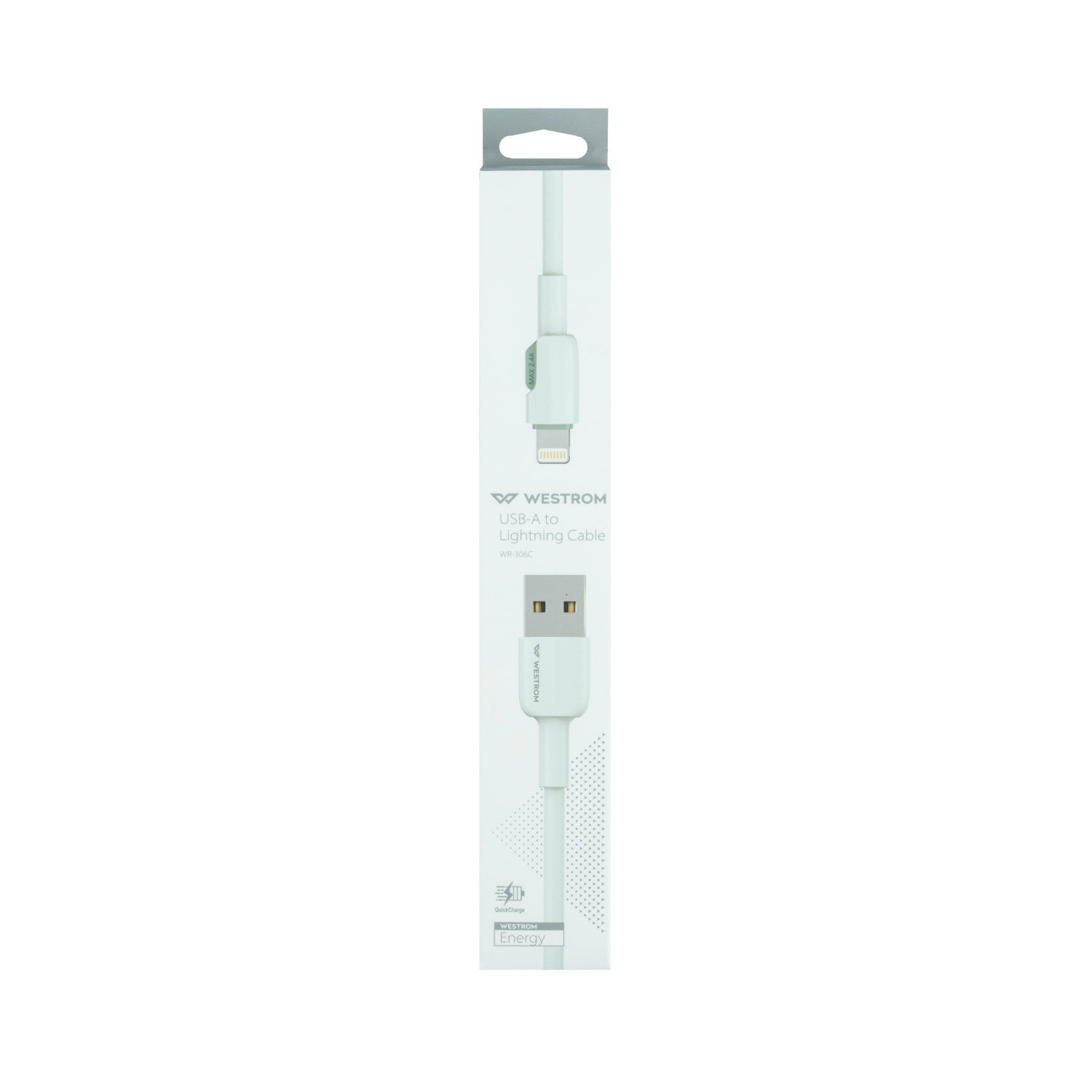 USB laidas WESTROM WR-306C, 2 spalvų-0