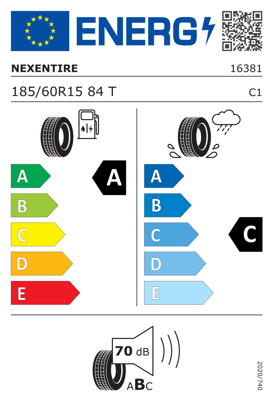 Nexen N'blue HD Plus 185/60R15 84 T - 2