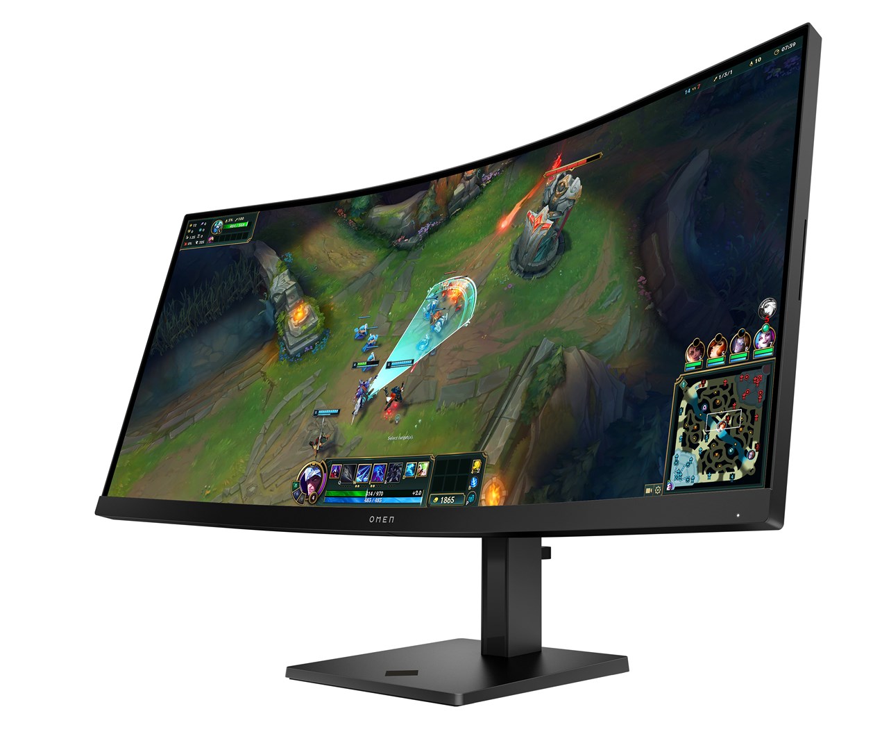 Monitorius HP OMEN 34" WQHD 180Hz 1ms - 4