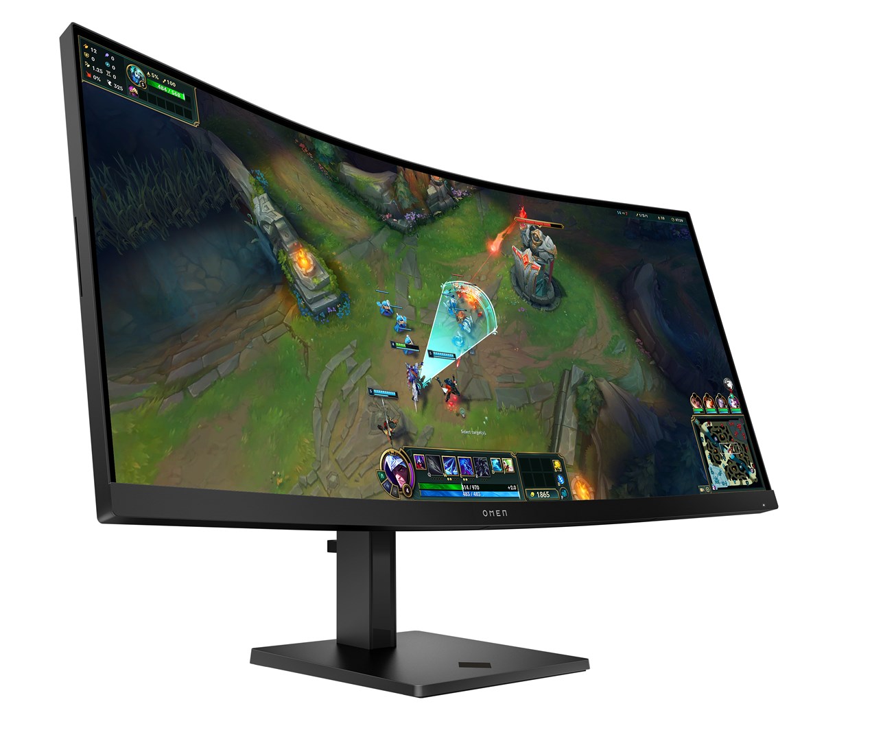 Monitorius HP OMEN 34" WQHD 180Hz 1ms-1