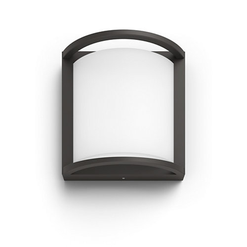 Sieninis LED lauko šviestuvas PHILIPS SAMONDRA, IP44, 2700 K, 12 W, 1200 lm, su judesio davikliu-1