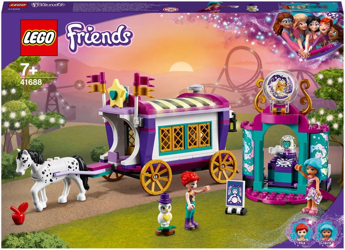 Konstruktorius LEGO® Friends Magiškas karavanas 41688