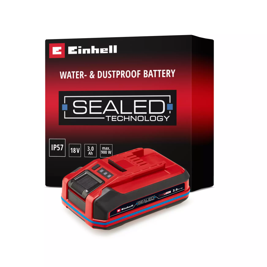 Akumuliatorius EINHELL Sealed PXC Plus A2, 18 V 3,0 Ah Li-Ion, IP57 - 1