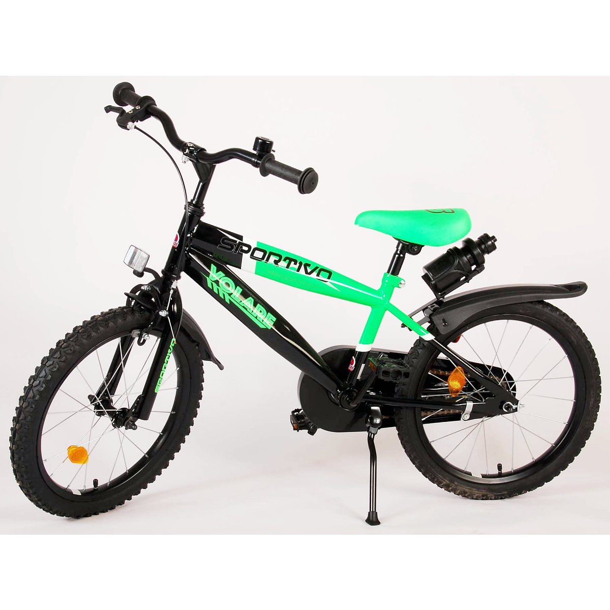 Vaikiškas dviratis VOLARE Sportivo, 18 dydis, žalios sp. - 2