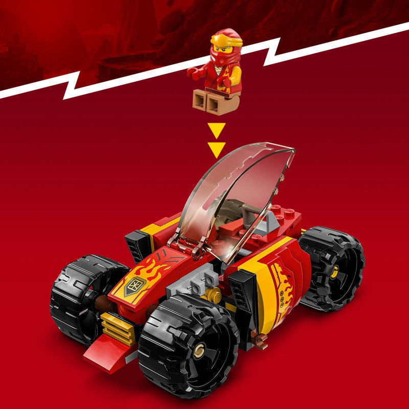 Konstruktorius LEGO NINJAGO KAI’S NINJA RACE CAR EVO - 6