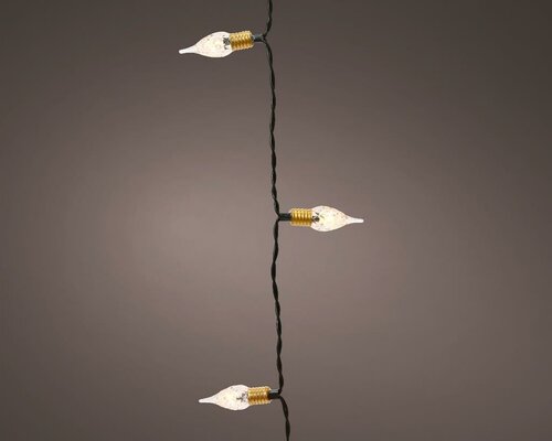 Elektrinė girlianda VINTAGE LIGHTS 50 LED 8 režimai šiltai balta elem 3xAA(neįeina) 4,9m-0