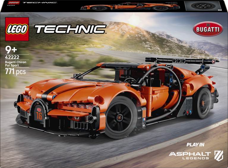 Konstruktorius LEGO Technic Bugatti Chiron Pur Sport Hypercar - 1