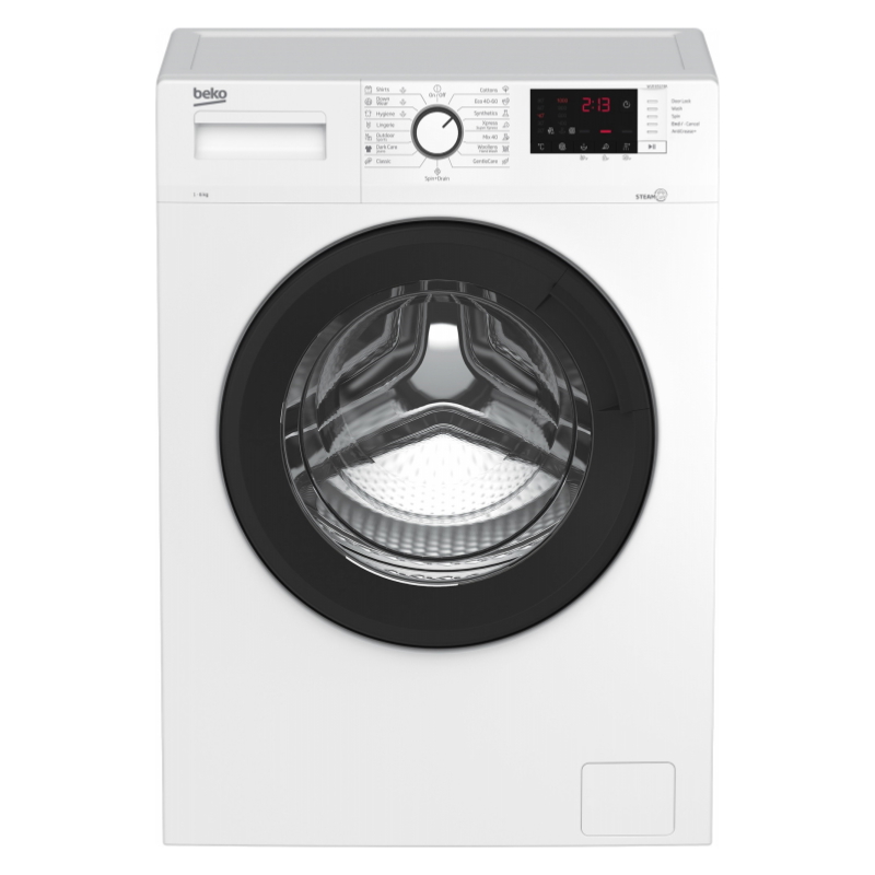 Skalbimo mašina Beko WUE 6512 BA, 6 kg, balta - 1