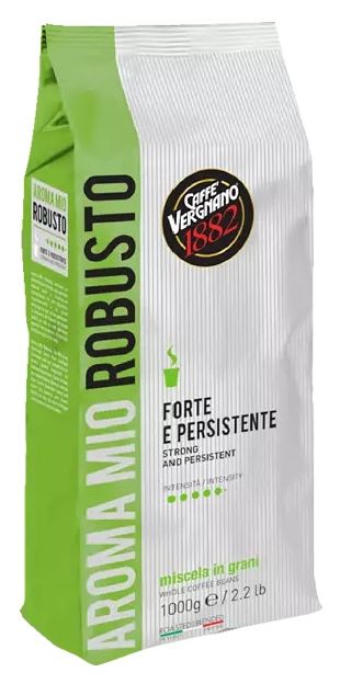 Kavos pupelės Vergnano Aroma Mio Robusto, 1 kg-0