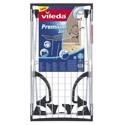 Skalbinių džiovyklė VILEDA Premium 2 in1, 18 m - 4