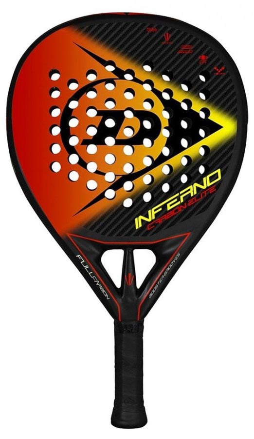 Padelio raketė Dunlop INFERNO CARBON ELITE 365g - ermitazas.lt