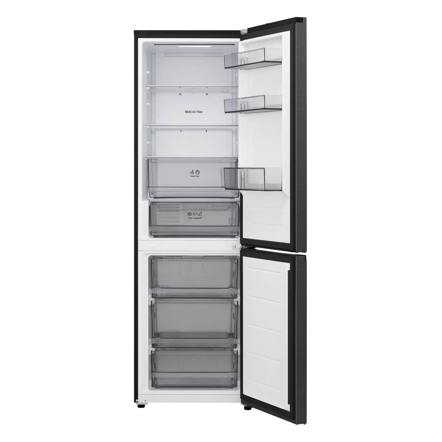 Šaldytuvas su šaldikliu LG GBBSJ1CCEP, juodos sp., 186 cm - 5