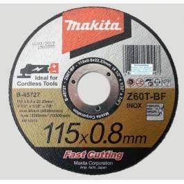 Metalo pjovimo diskas MAKITA, 115 x 0,8 x 22,23 mm, Z60T - 2