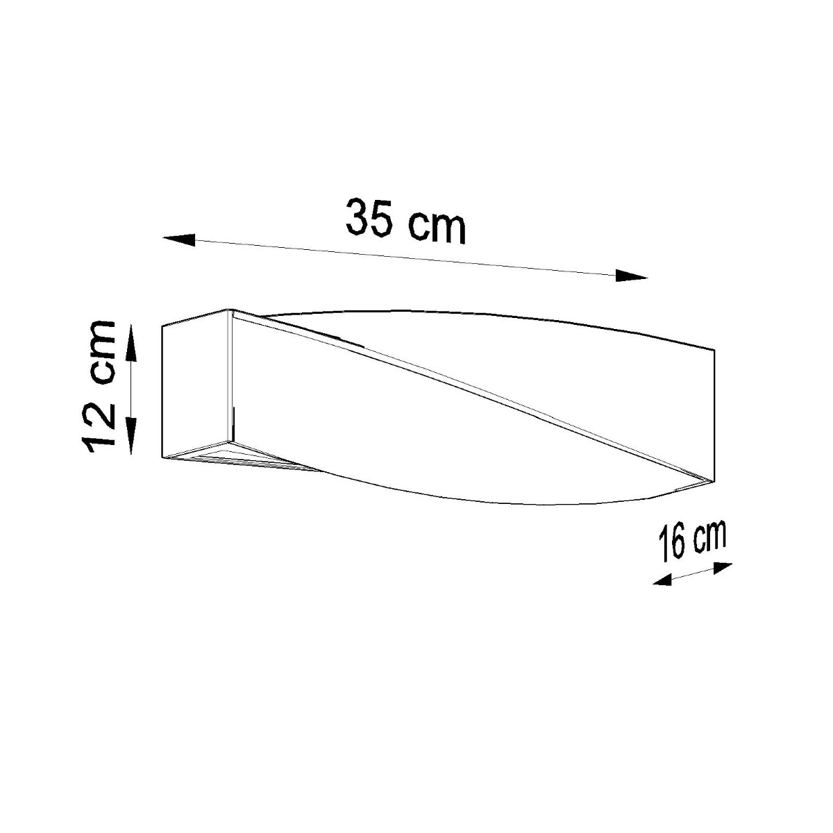 Sieninis šviestuvas SOLLUX SIGMA MINI, 60 W - 4