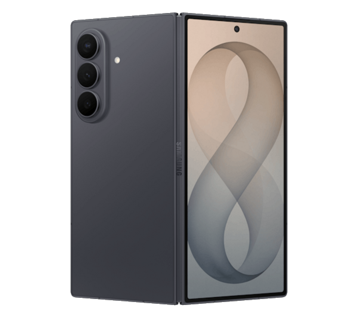 Mobilusis telefonas Samsung Galaxy Fold8 Ultra 5G 512GB, tamsiai pilkas - 3