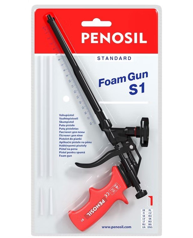 Montažinių putų pistoletas PENOSIL S1 - 2