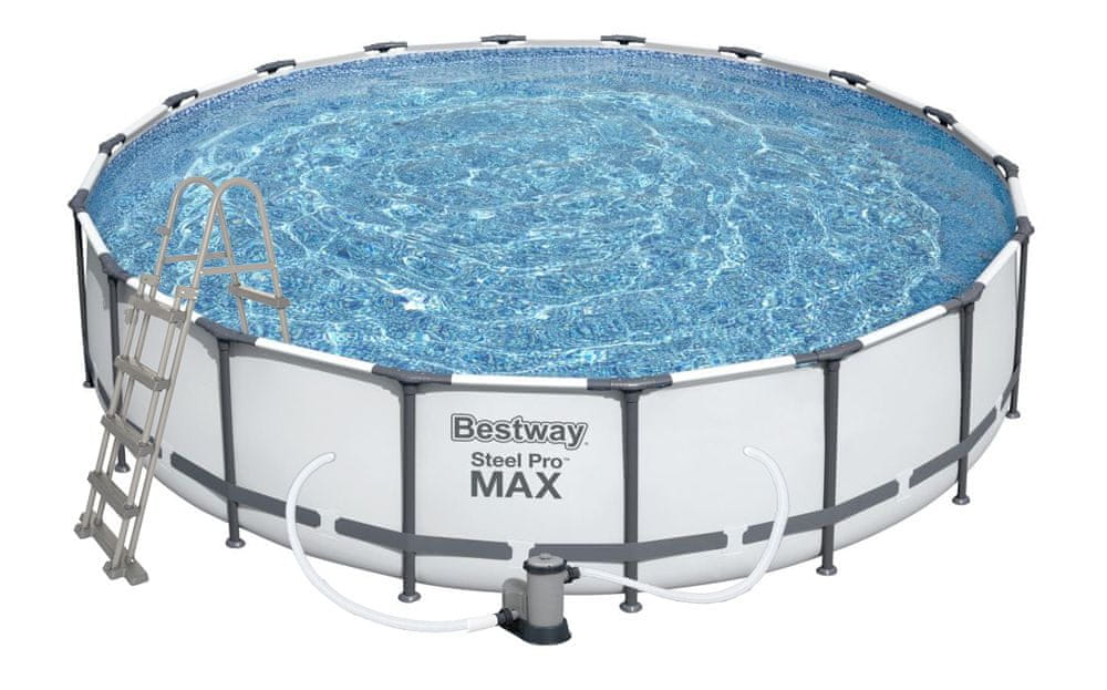 Karkasinis baseinas Bestway Steel Pro Max 549x122 cm, su filtru - 6