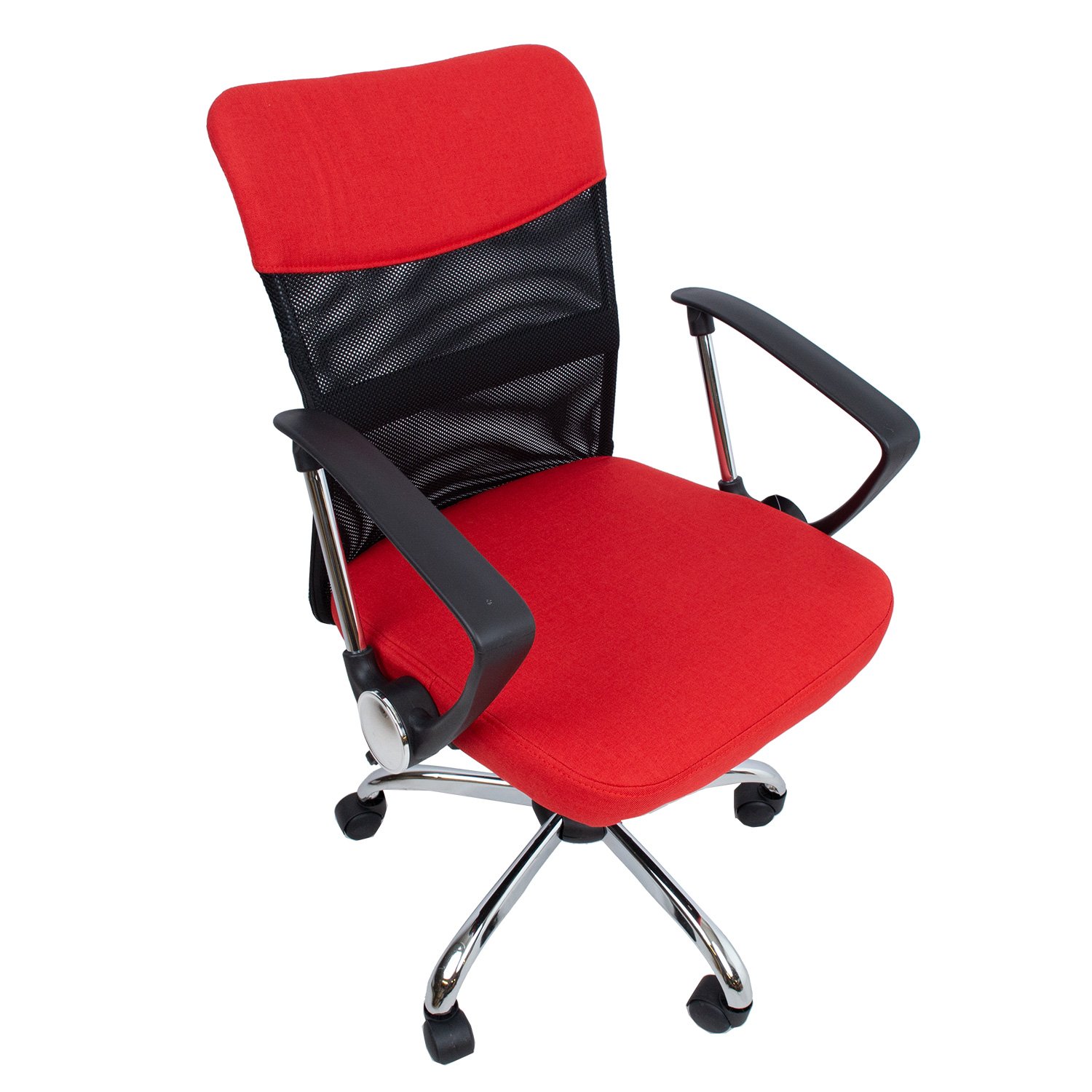 Biuro kėdė DARIUS, 57x57xH93-103 cm, raudona - 5
