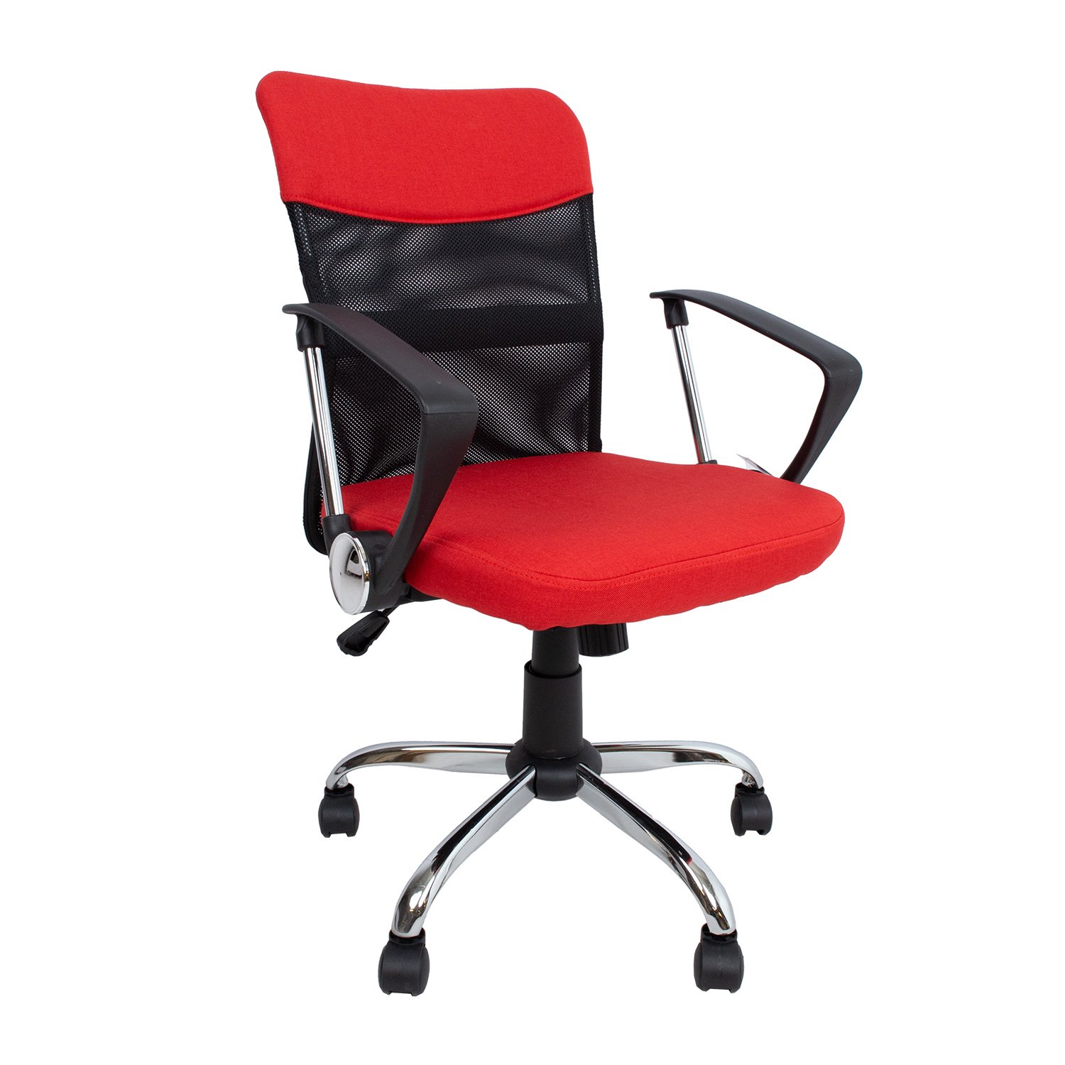 Biuro kėdė DARIUS, 57x57xH93-103 cm, raudona - 1