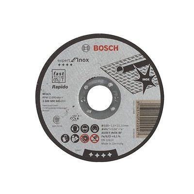 Metalo pjovimo diskas BOSCH, 115 x 1,0 x 22,23 mm, AS 60 T INOX BF