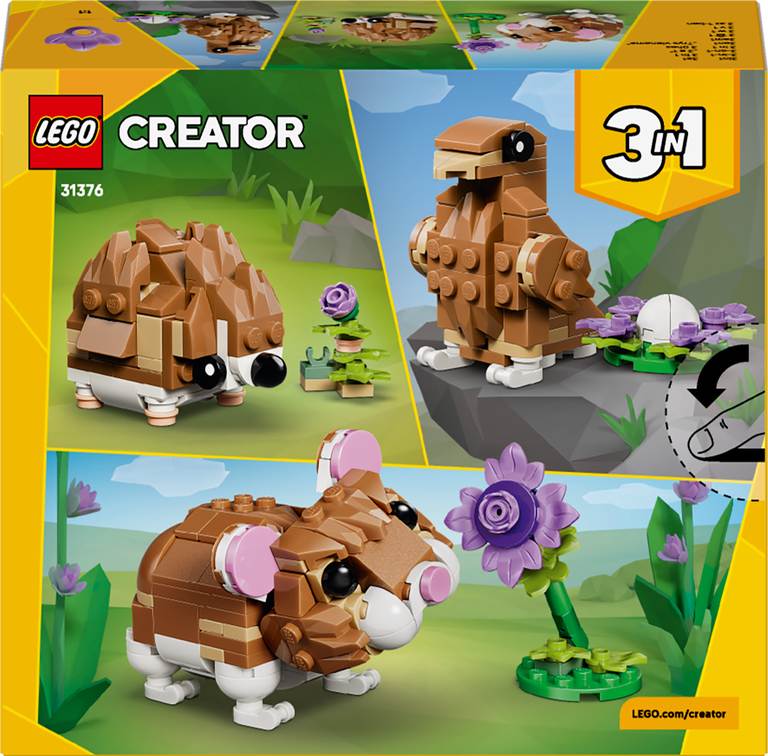 Konstruktorius LEGO Creator Cute Hamster with a Flower - 2