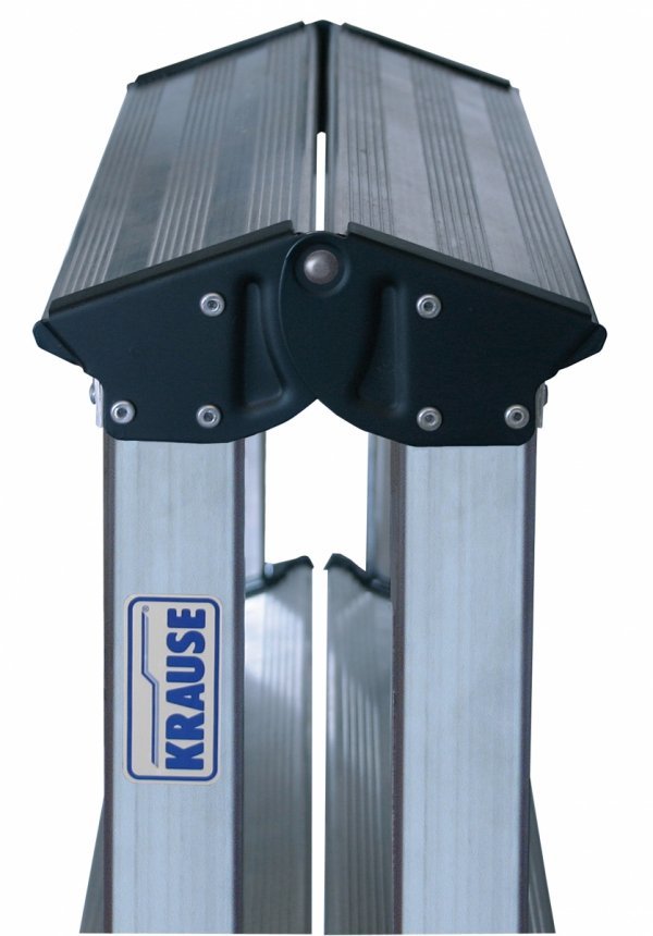 Kopėčios KRAUSE Dopplo, 2 x 3S, aliumininės, dvipusės, darbinis aukštis - 222 cm, 150kg-1