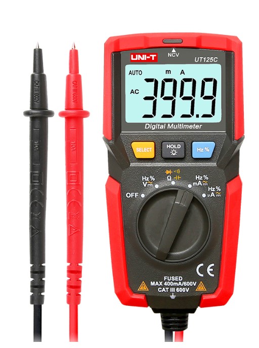 Skaitmeninis multimetras UNI-T UT125C-0
