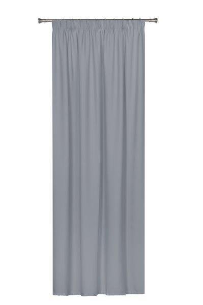 Naktinė užuolaida ASTON, pilkos sp., 140 x 260 cm, 100 % poliesteris
