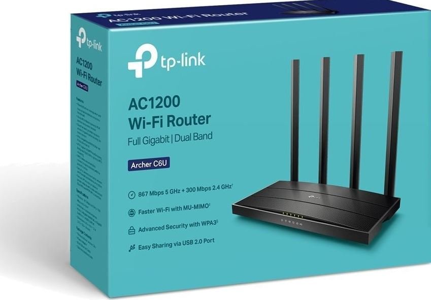 Maršrutizatorius TP-Link Archer C6U - 6