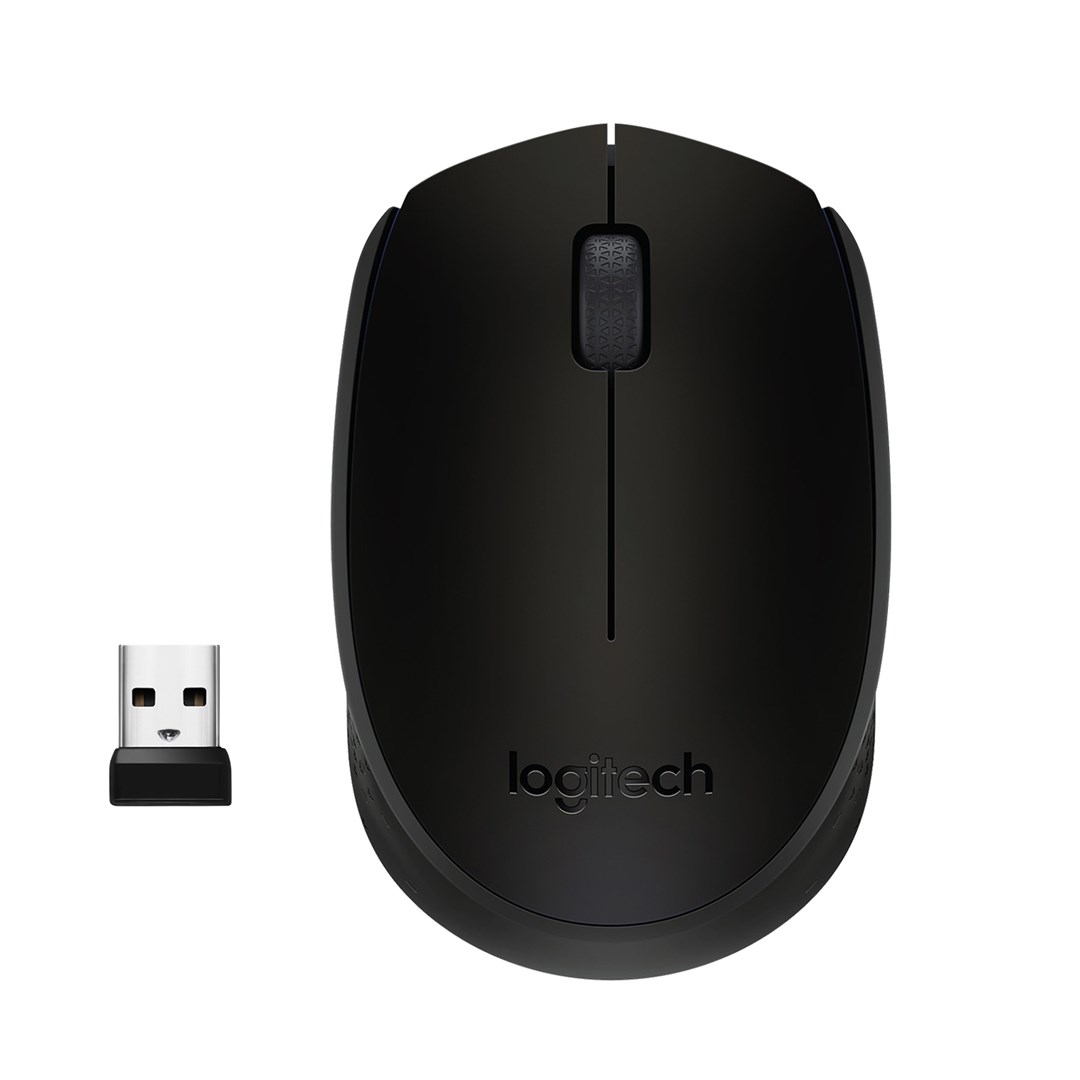 Kompiuterio pelė Logitech B170, juoda-0