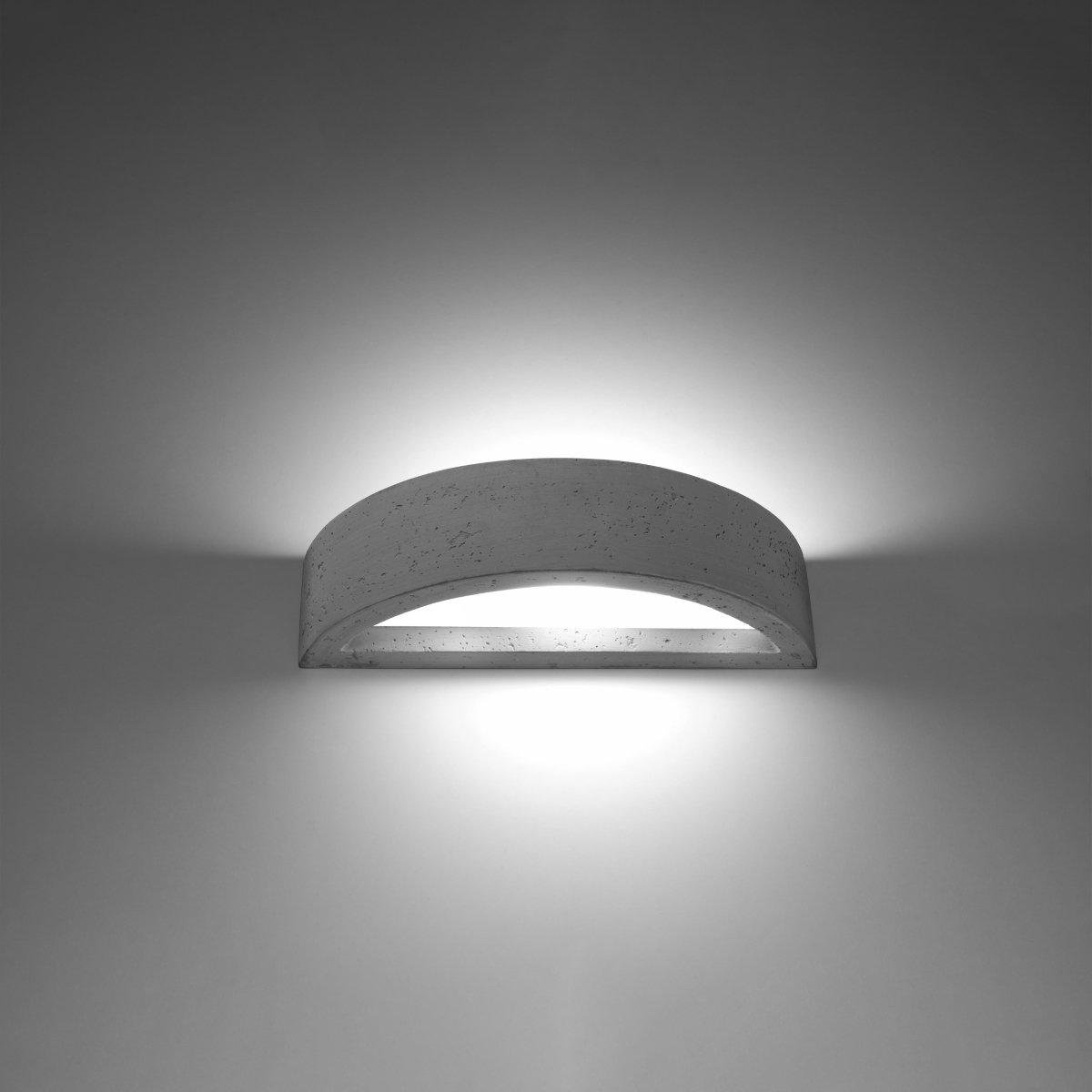Sieninis šviestuvas SOLLUX ATENA betonas - 3