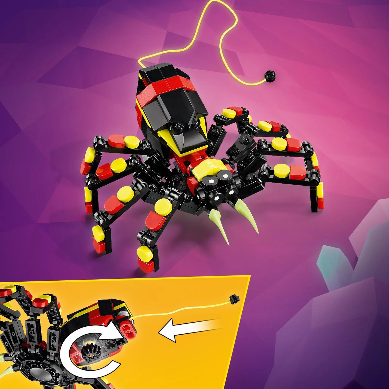 Konstruktorius LEGO Creator Wild Animals: Surprising Spider - 3