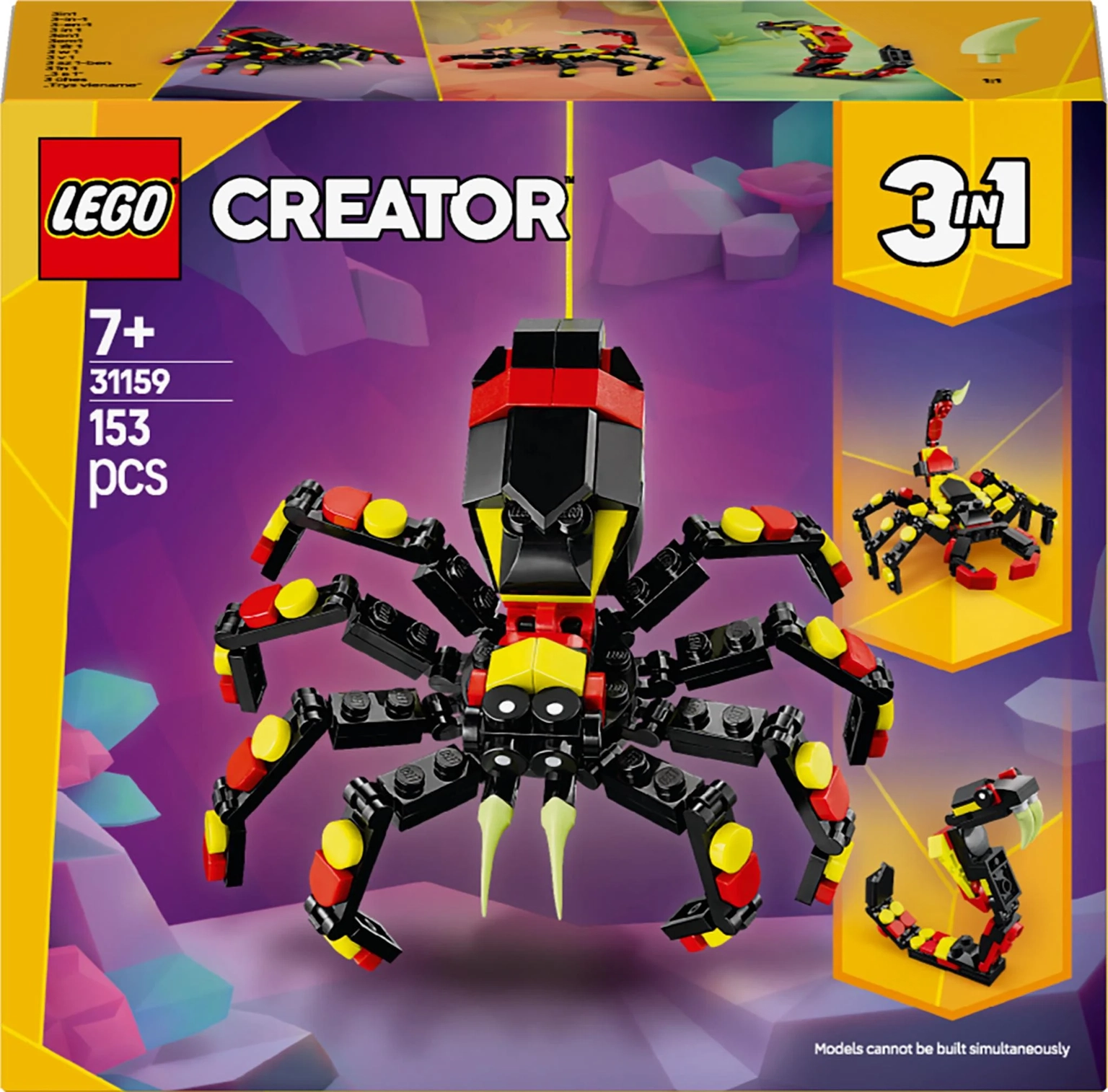Konstruktorius LEGO Creator Wild Animals: Surprising Spider - 1