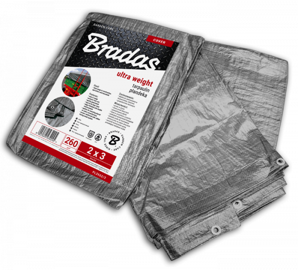 Sustiprintas sodo tentas Bradas Ultra Weight, 3m x 5m, 260 g/m²-1
