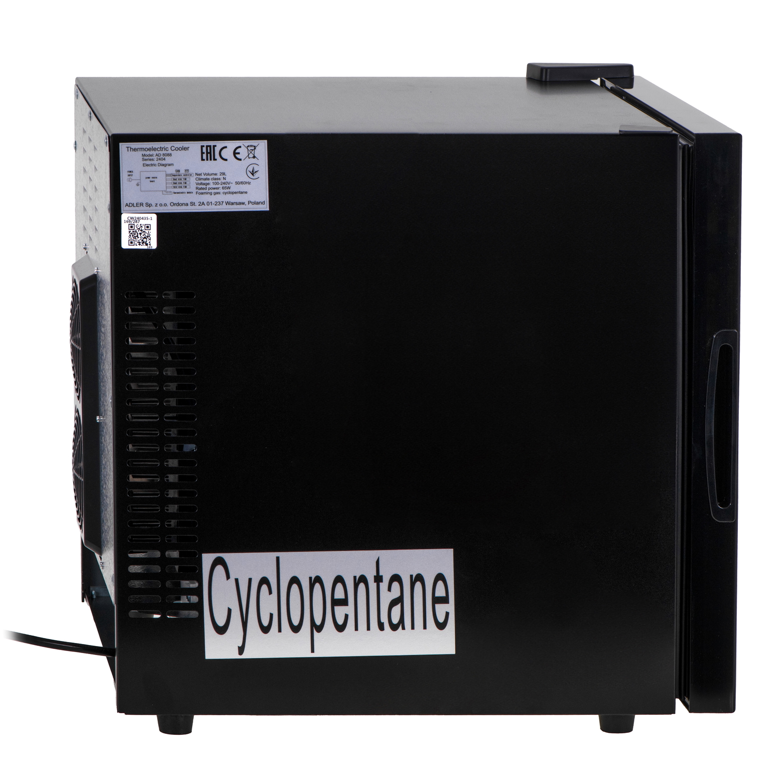 Termoelektrinis šaldytuvas Adler AD 8088 - 5