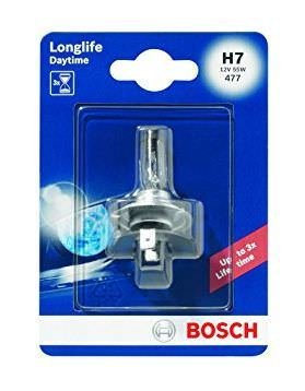Automobilinė lemputė BOSCH LongLife Daytime, H7, PX26d, 55 W
