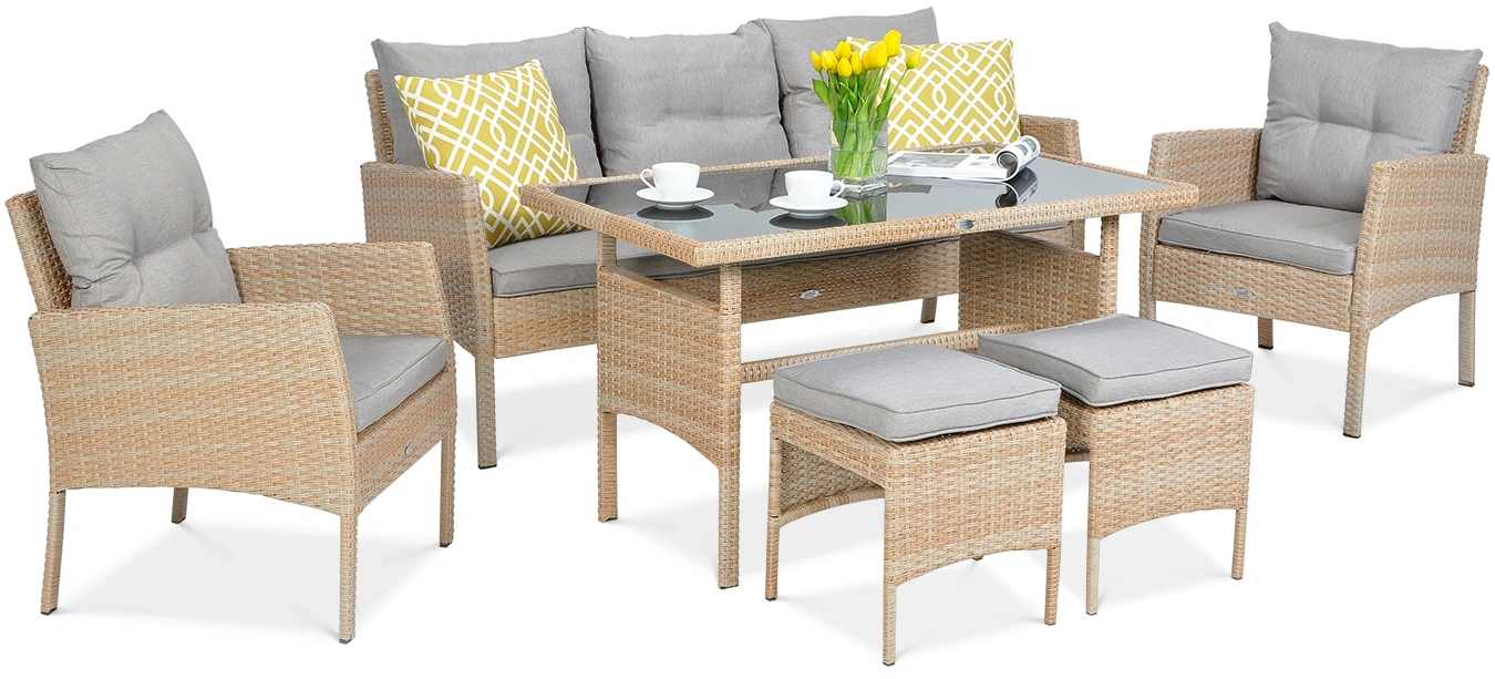 Lauko baldų komplektas CORTINA, Beige-1
