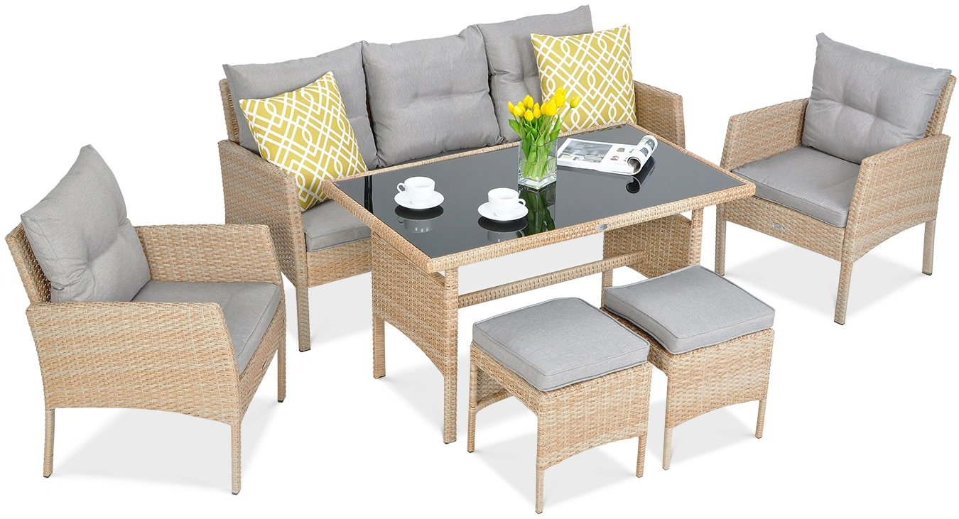 Lauko baldų komplektas CORTINA, Beige-0