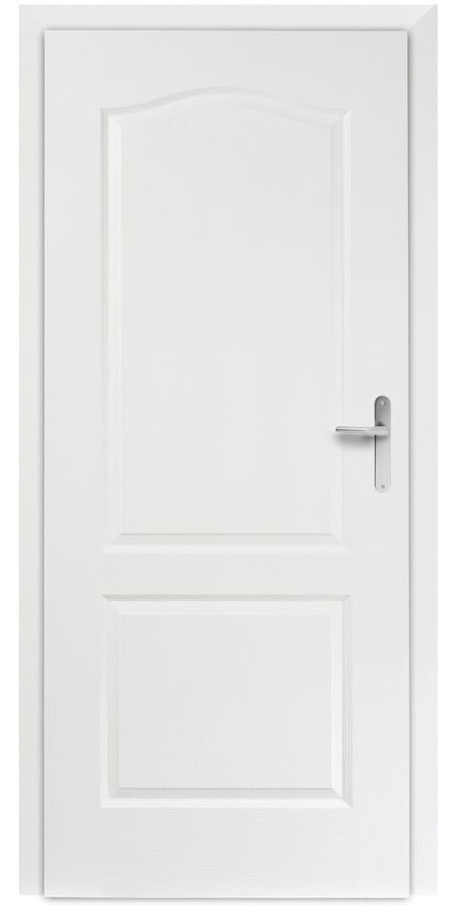 Durų varčia DOMIDOR CAMDEN, baltos sp., 644 x 2030 mm, kairė