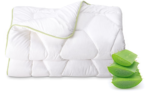 Antklodė COMCO ALOE VERA, 140 x 200 cm, imp. 100% poliesterio, užp. 100% poliesterio, 300g/m2-1