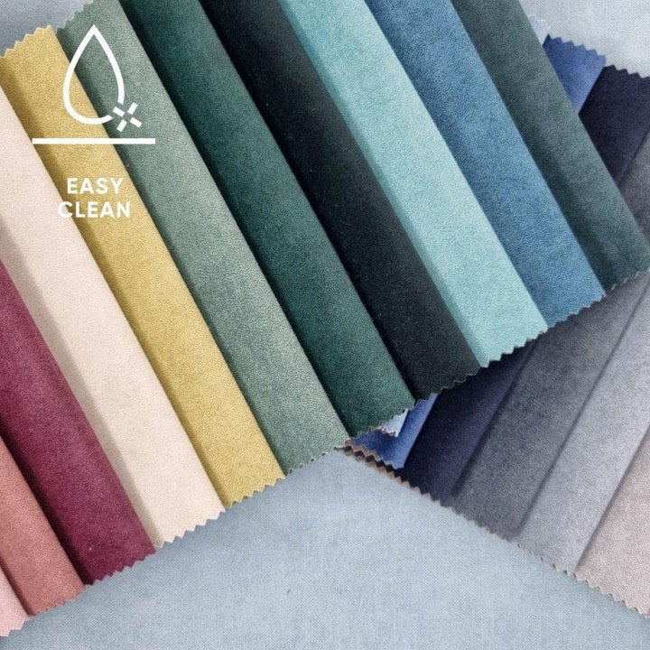 Sėdmaišis su pufu Mega Premium Cloud Velour XXL, 100x130 cm, jūros mėlynas - 3