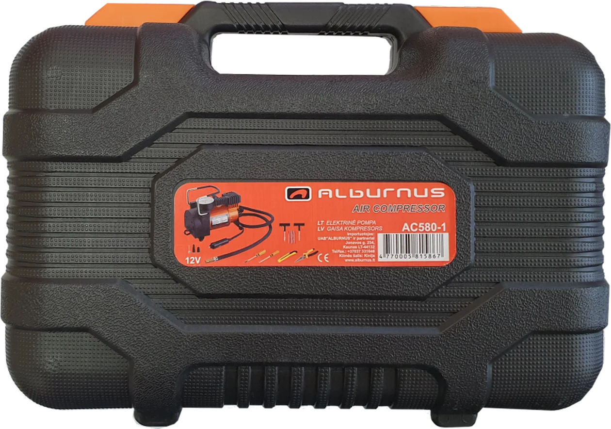 Automobilinė elektrinė pompa ir įrankių komplektas ALBURNUS-1