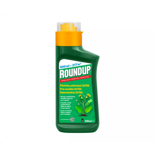 Herbicidas ROUNDUP ULTRA, 500 ml-0