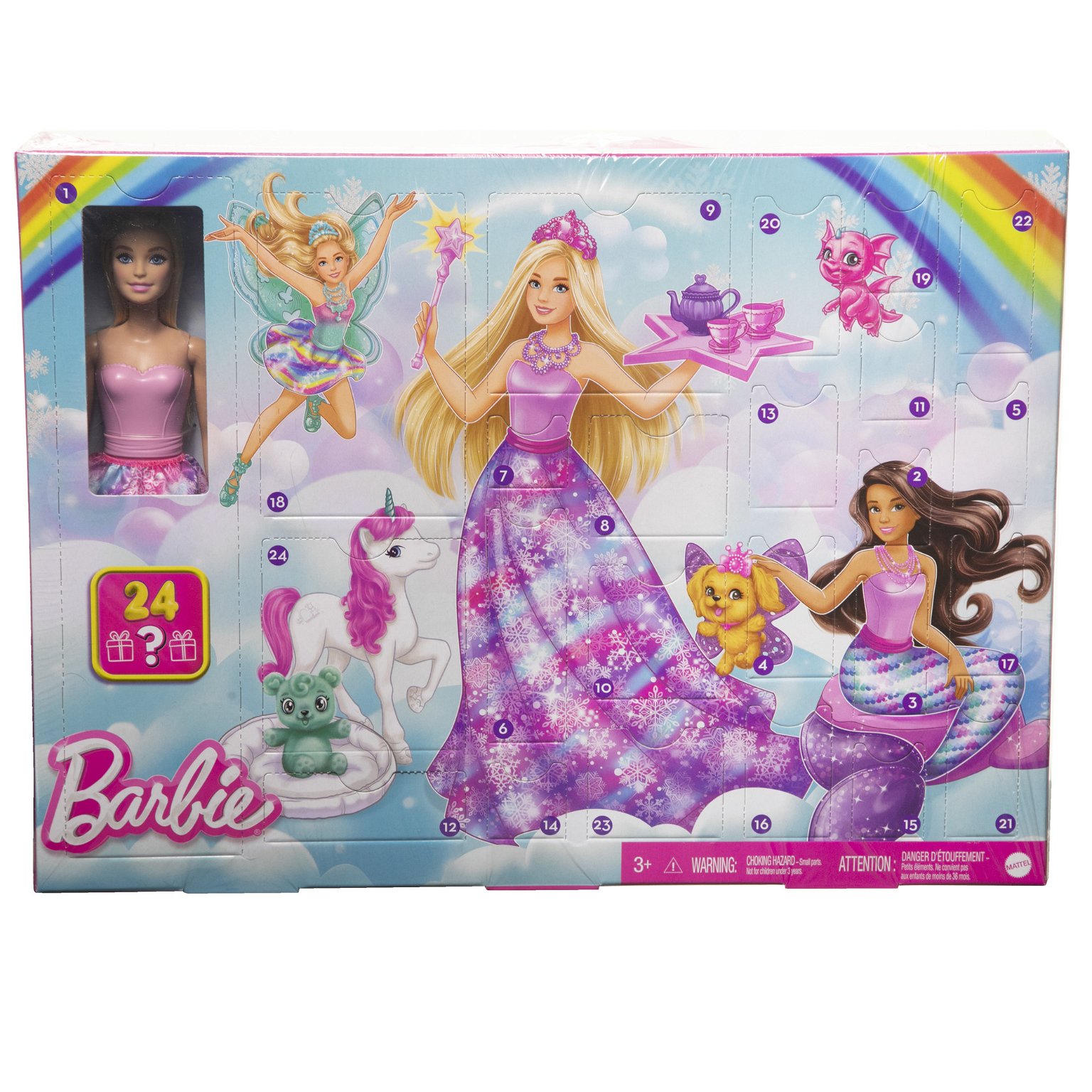 Barbie Dreamtopia advento kalendorius - 1