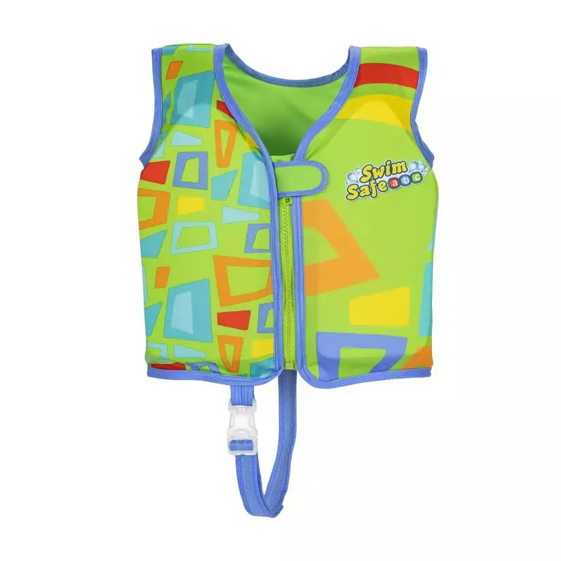 Pripučiama plaukiojimo liemenė Bestway Swim Safe AQUASTAR FABRIC SWIM VEST, M/L dydžio-0