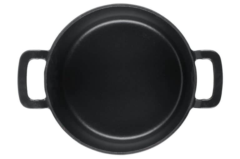 Ketaus puodas - troškintuvas MAKU, emaliuota danga, juodos sp., ø 30 cm, 3,3 L - 4