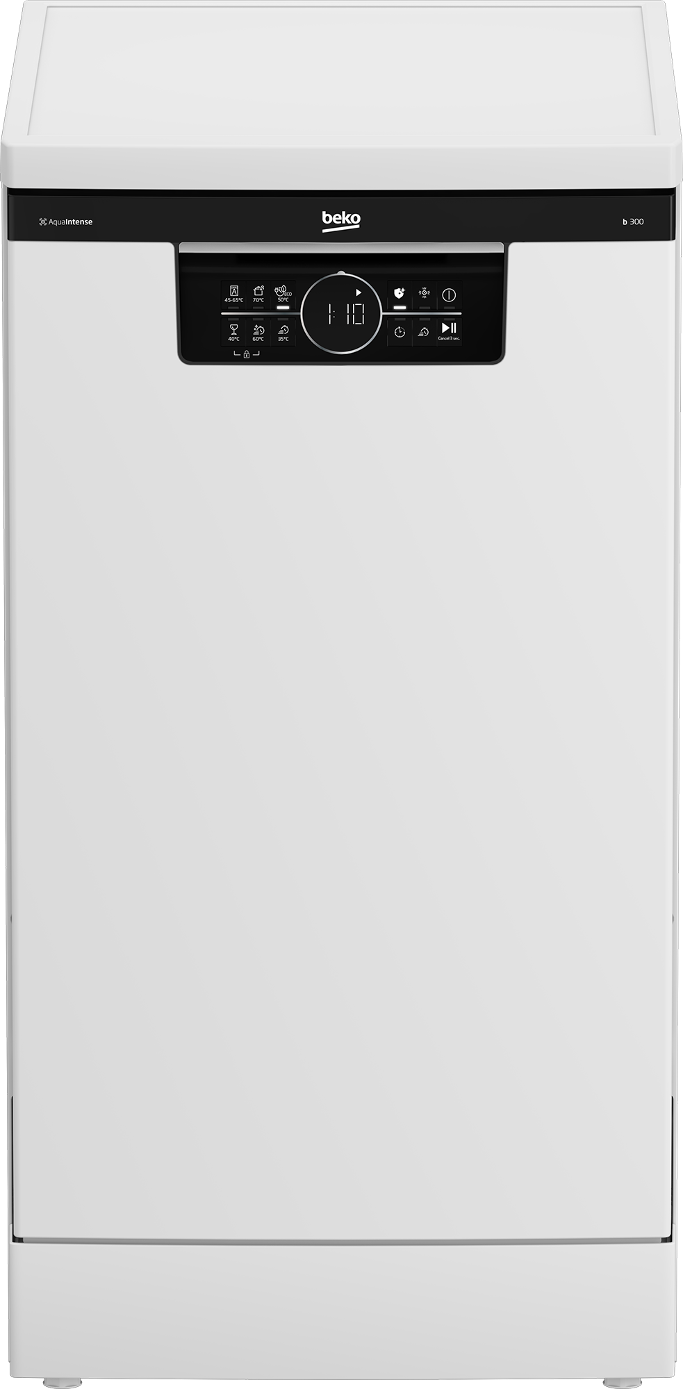 Laisvai pastatoma indaplovė BEKO BDFS26120WQ, 45 cm, 3 krepš.-0