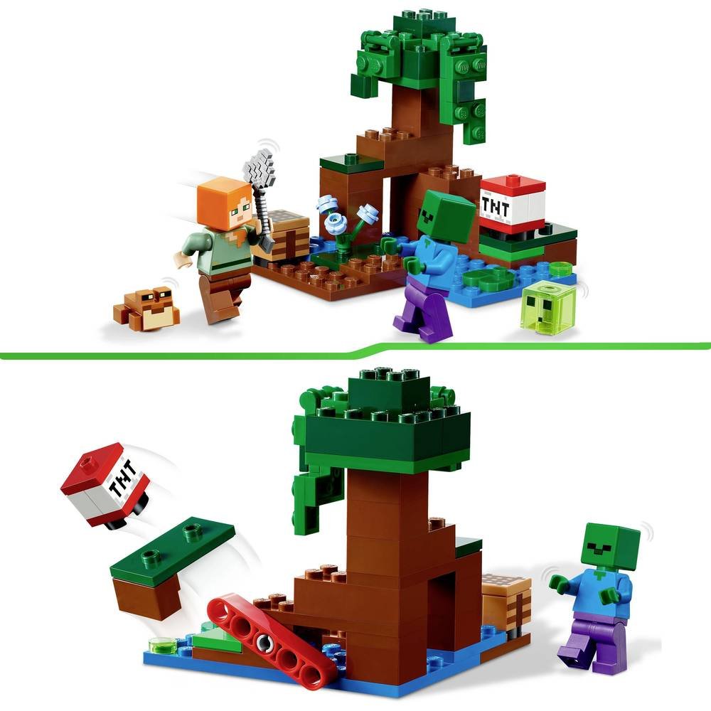 Konstruktorius LEGO Minecraft The Swamp Adventure - 4